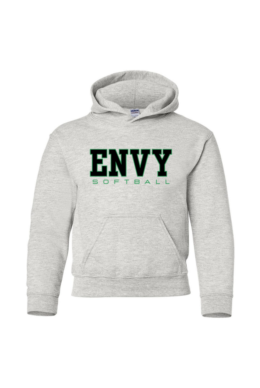 Youth Block Envy Softball Gildan Hoodie-Graphic Tees-TB TEES-Three Birdies Boutique, Women's Fashion Boutique Located in Kearney, MO