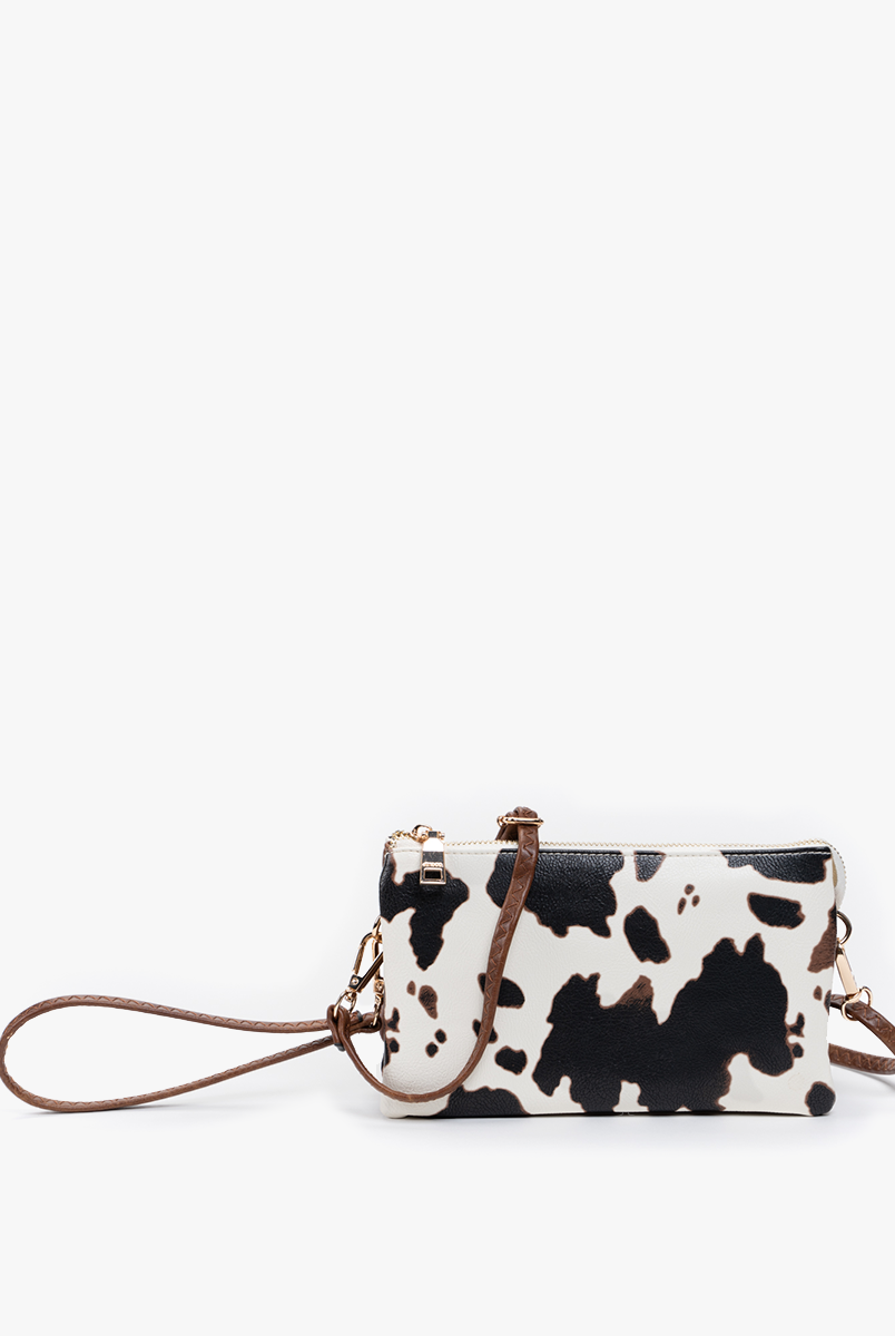 Riley Crossbody/Wristlet: Cow { product_type }}