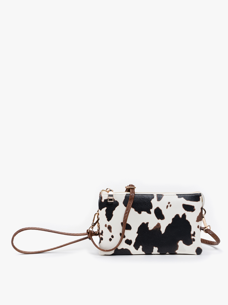 Riley Crossbody/Wristlet: Cow { product_type }}
