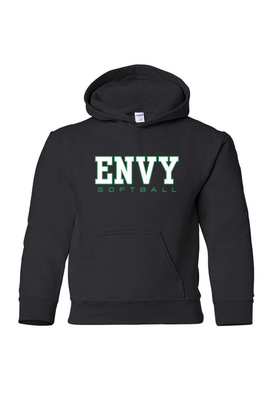 Youth Block Envy Softball Gildan Hoodie-Graphic Tees-TB TEES-Three Birdies Boutique, Women's Fashion Boutique Located in Kearney, MO