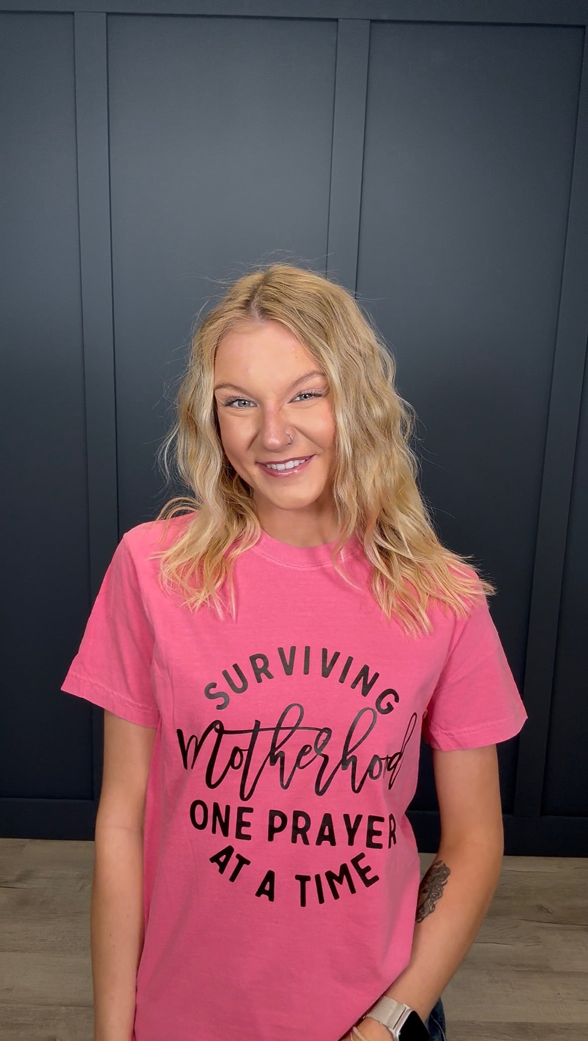 Surviving Motherhood Tee { product_type }}
