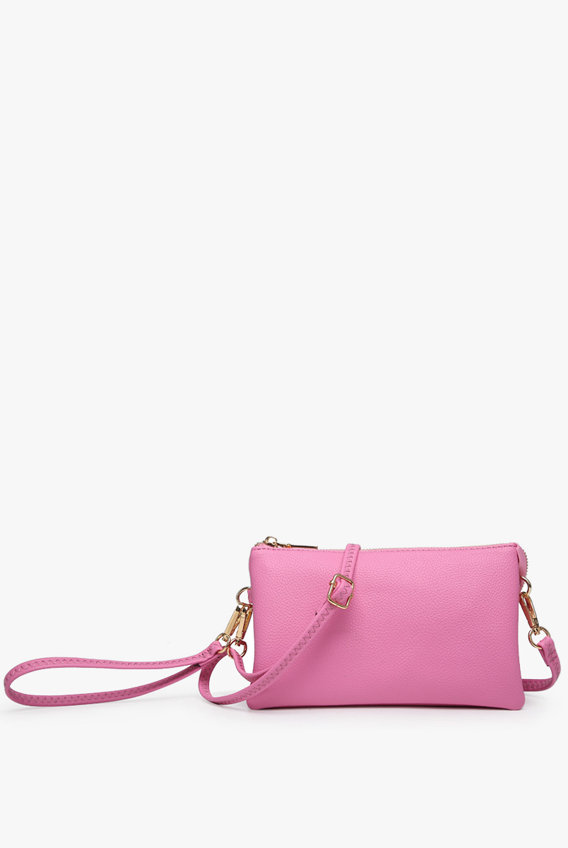 Riley Crossbody/Wristlet: Camel-Jen & Co.-Three Birdies Boutique, Women's Fashion Boutique Located in Kearney, MO