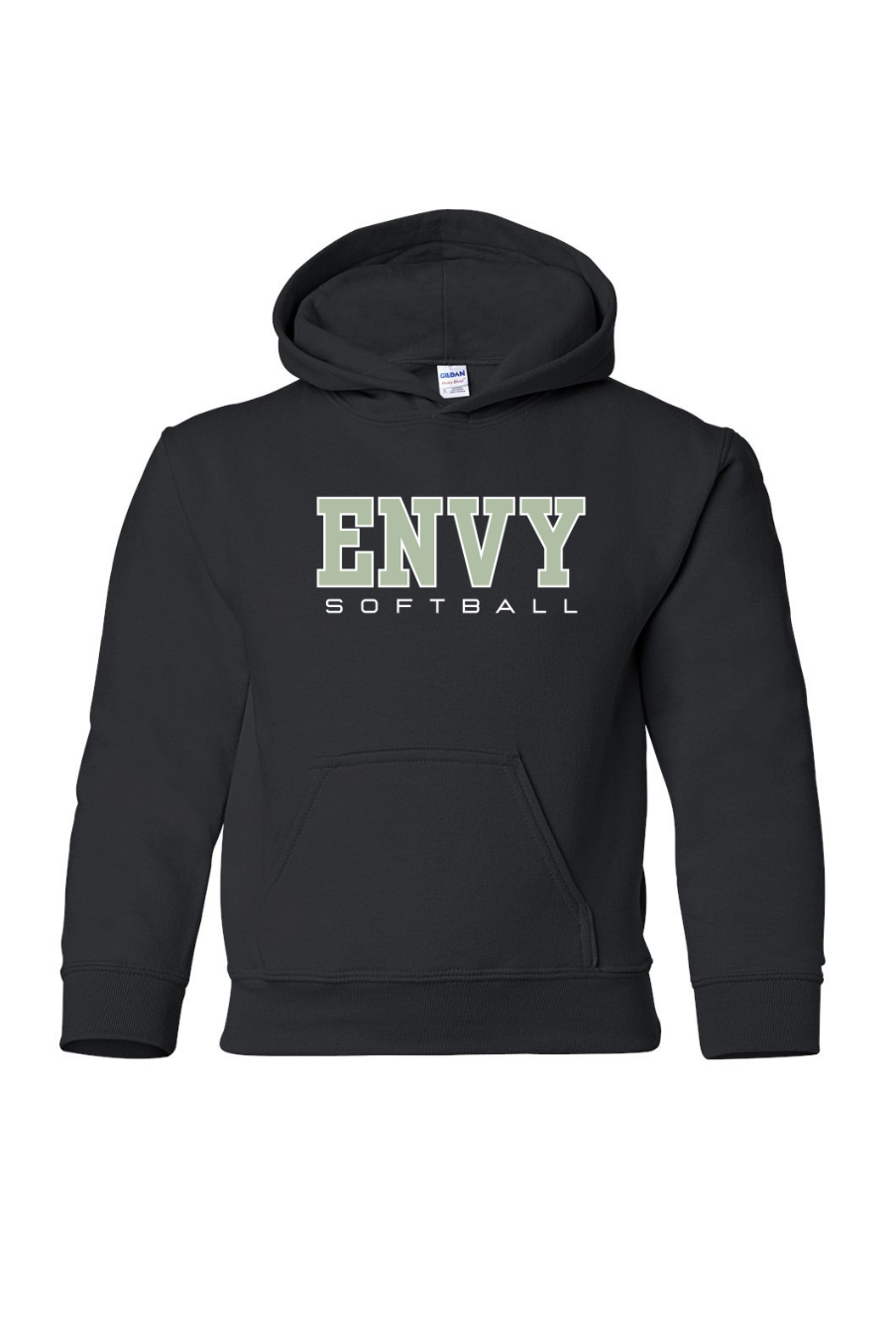 Youth Block Envy Softball Gildan Hoodie-Graphic Tees-TB TEES-Three Birdies Boutique, Women's Fashion Boutique Located in Kearney, MO