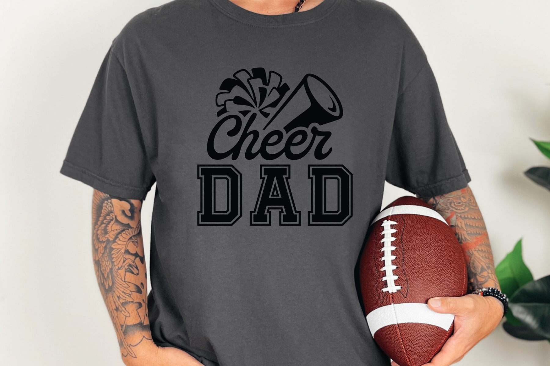 Cheer Dad Graphic Tee { product_type }}
