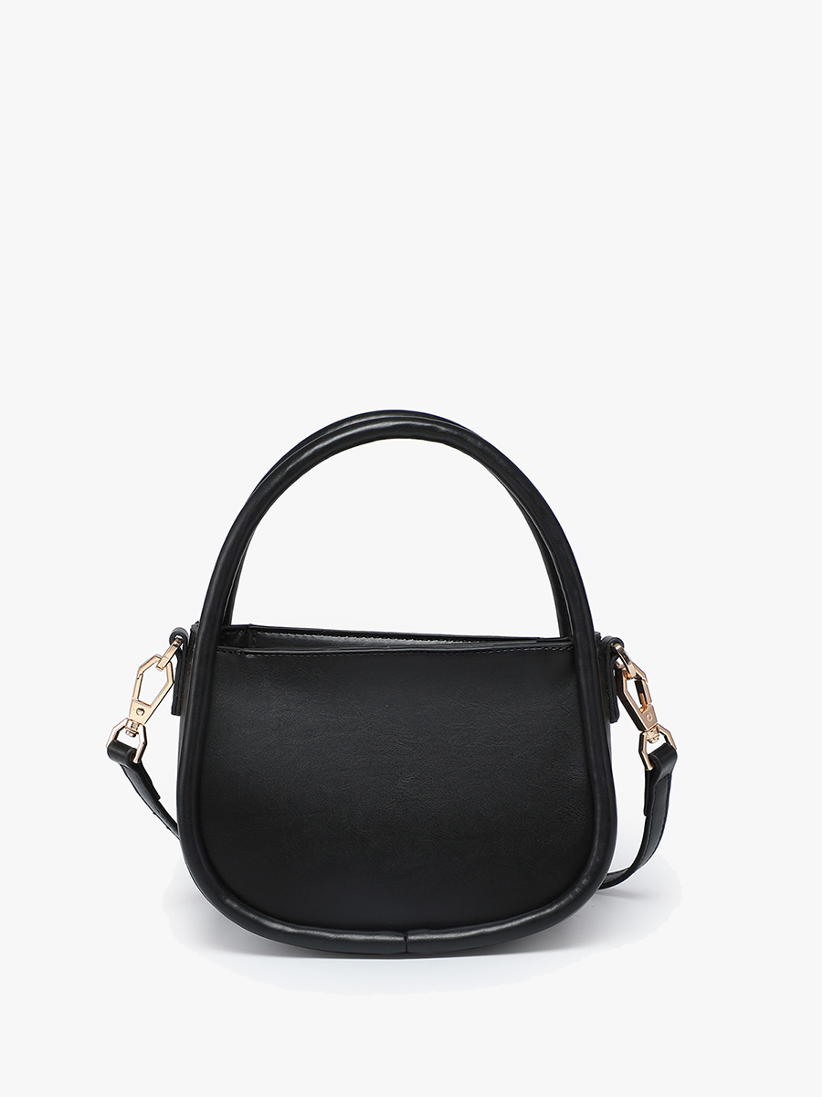 Dakota Mini Crossbody Bag with Dual Handles: Black { product_type }}