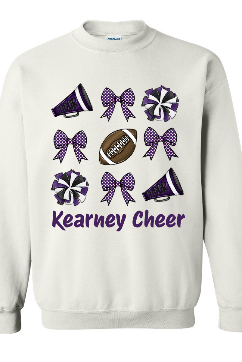 Kearney Cheer Crewneck Sweatshirt { product_type }}