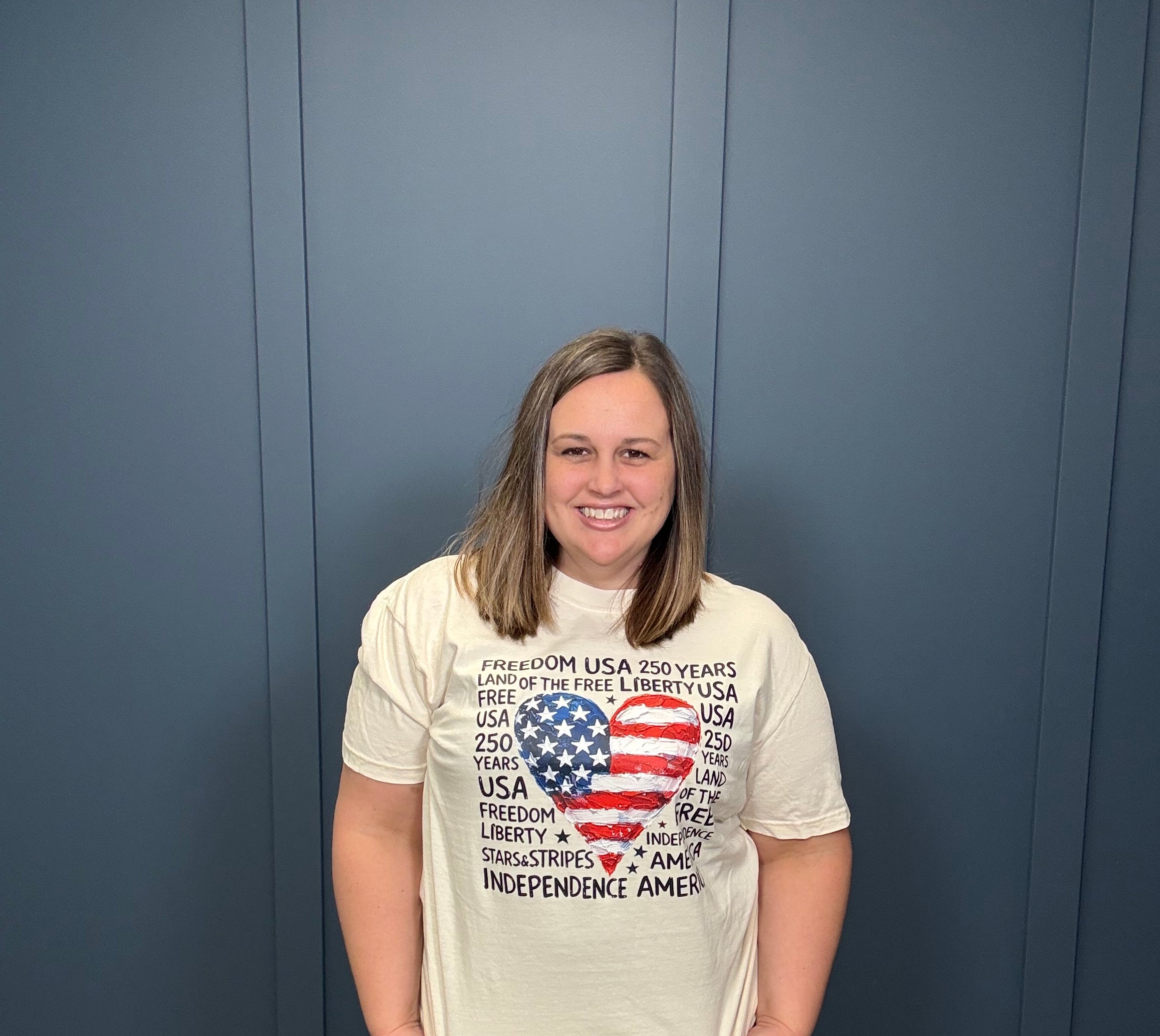 Painted USA Heart { product_type }}