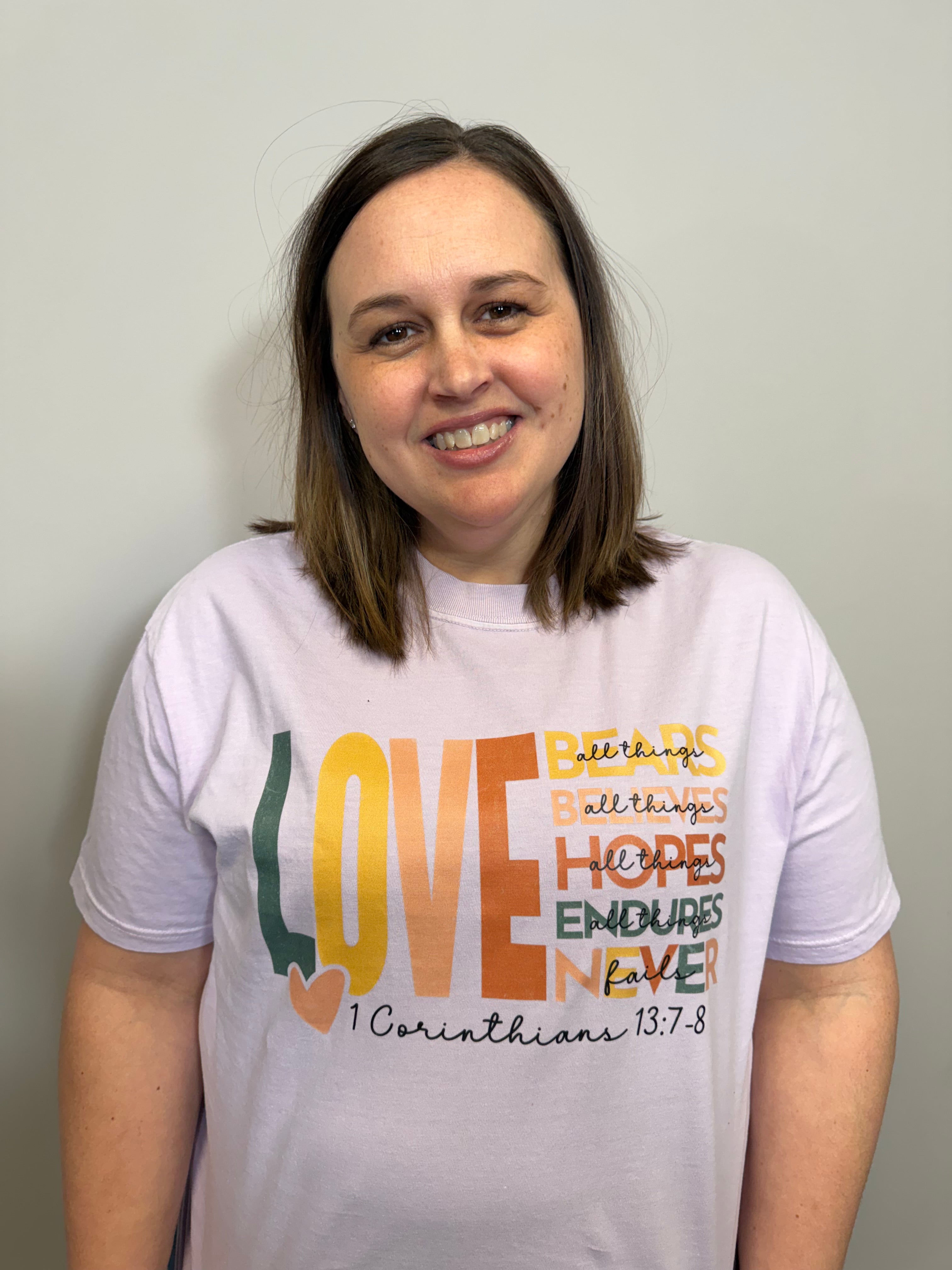 1st Corinthians Graphic Tee-Graphic Tees-Tres Birdos Graphic Tees-Three Birdies Boutique, Women's Fashion Boutique Located in Kearney, MO