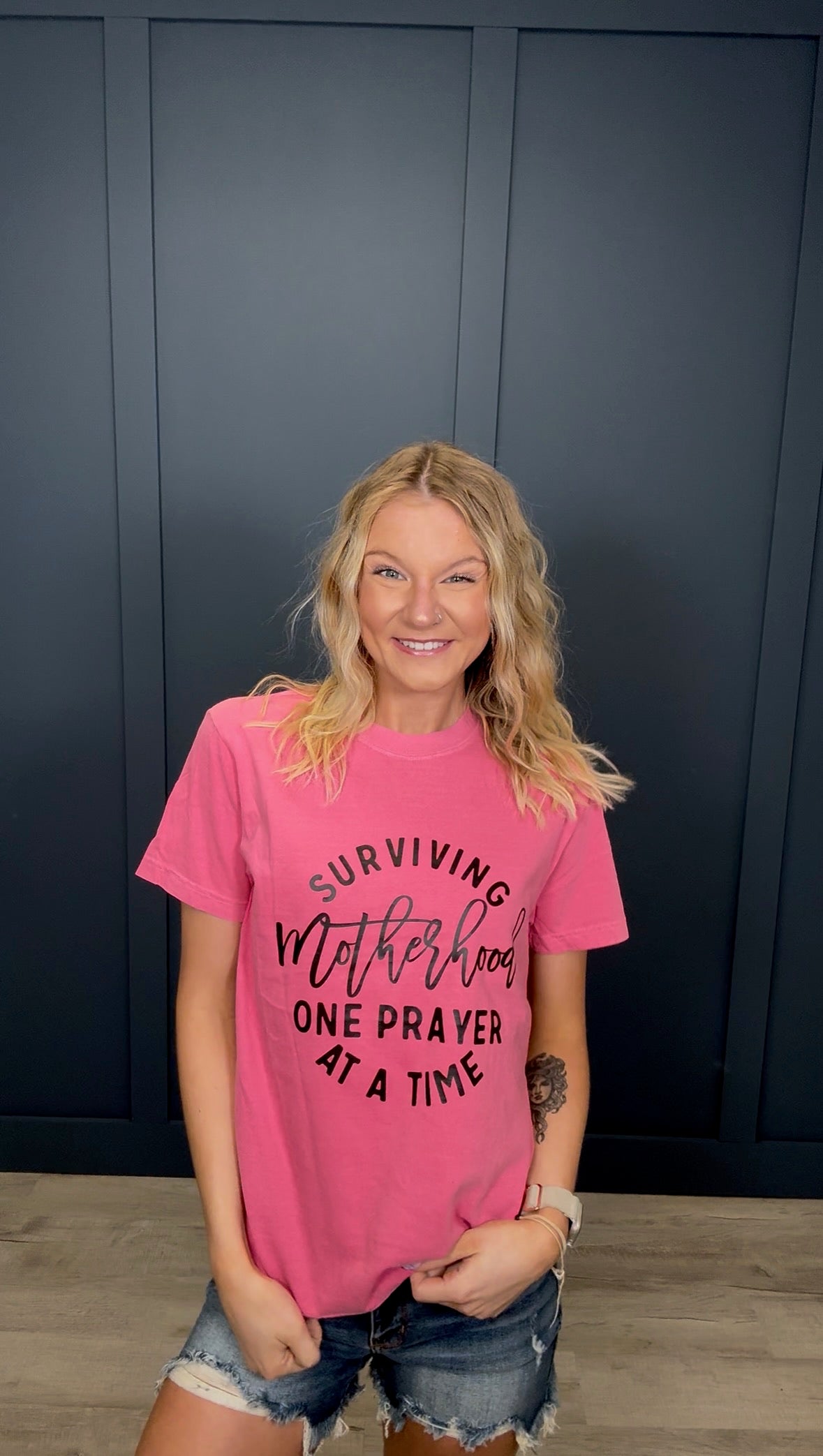 Surviving Motherhood Tee { product_type }}