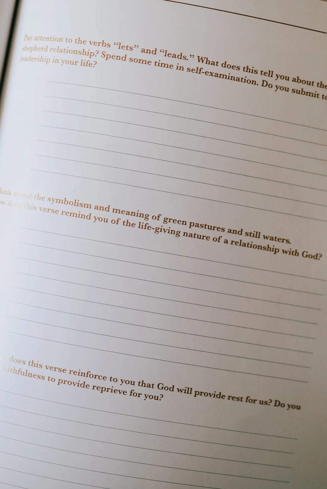 He Leads Me | Psalm 23 { product_type }}