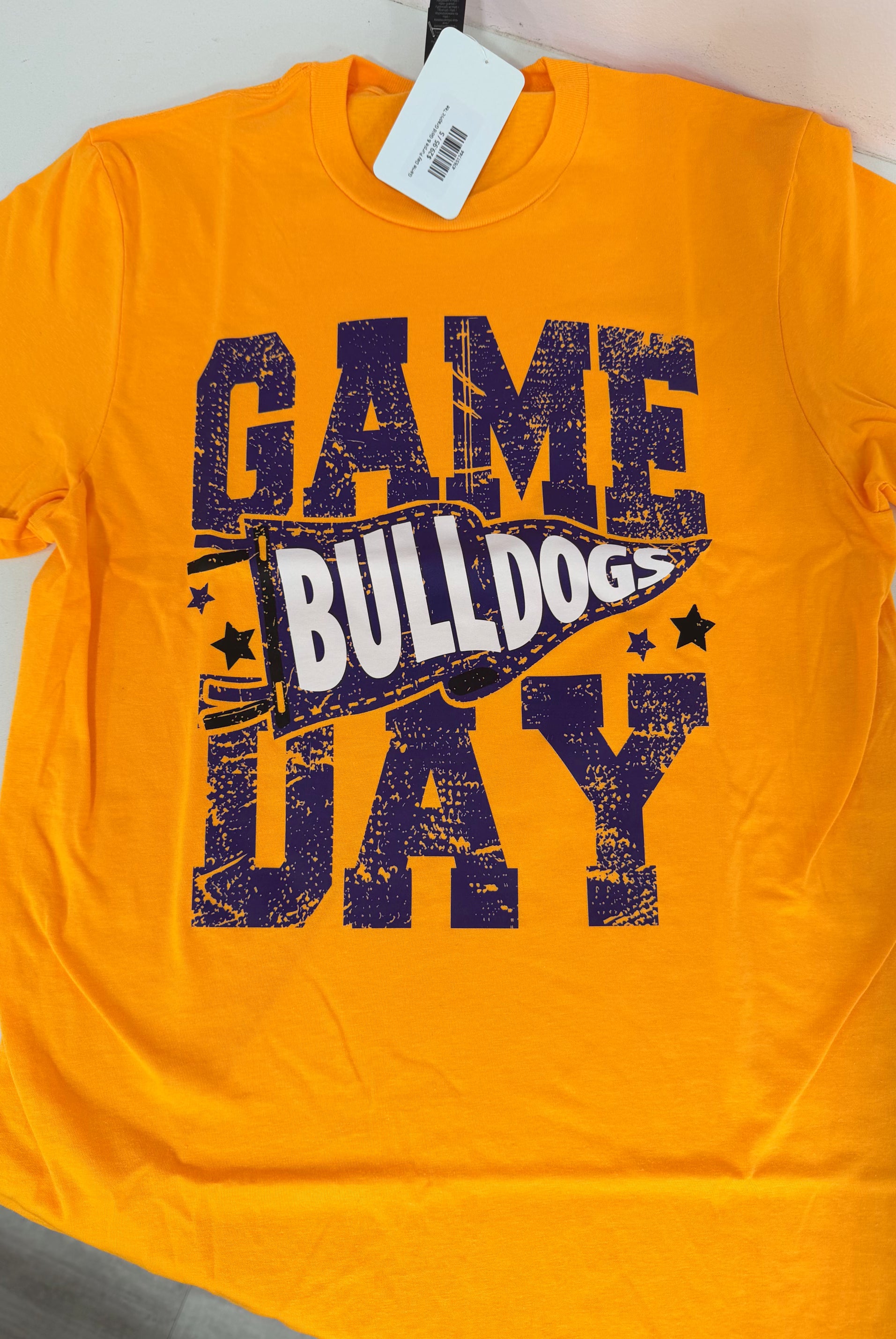 Game Day Purple & Gold Graphic Tee { product_type }}