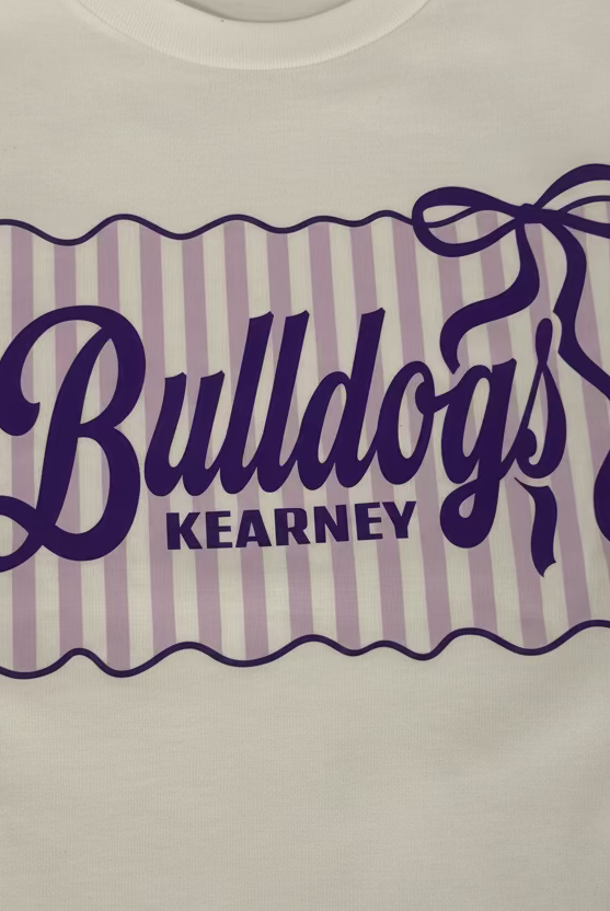 Stripes Bulldogs Graphic Tee { product_type }}