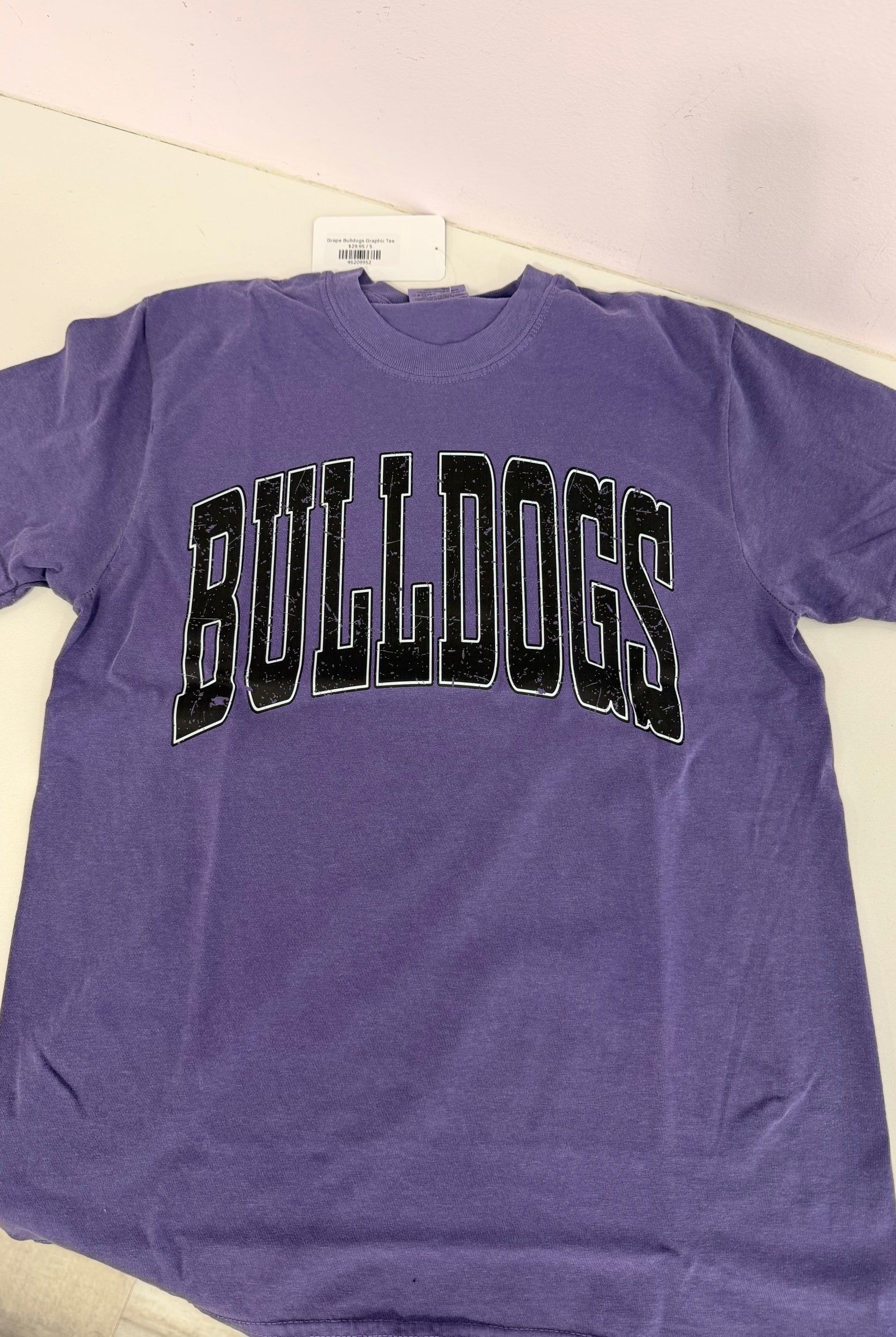 Grape Bulldogs Graphic Tee { product_type }}