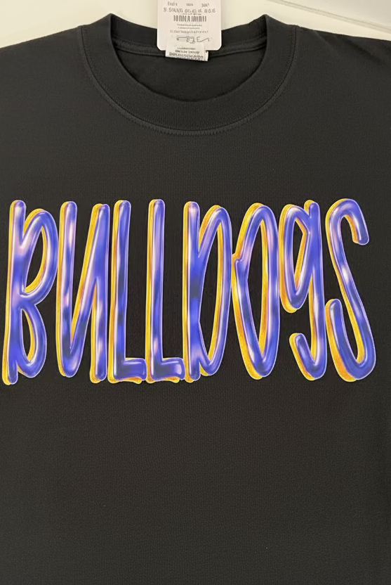 Black Bulldogs Graphic Tee { product_type }}
