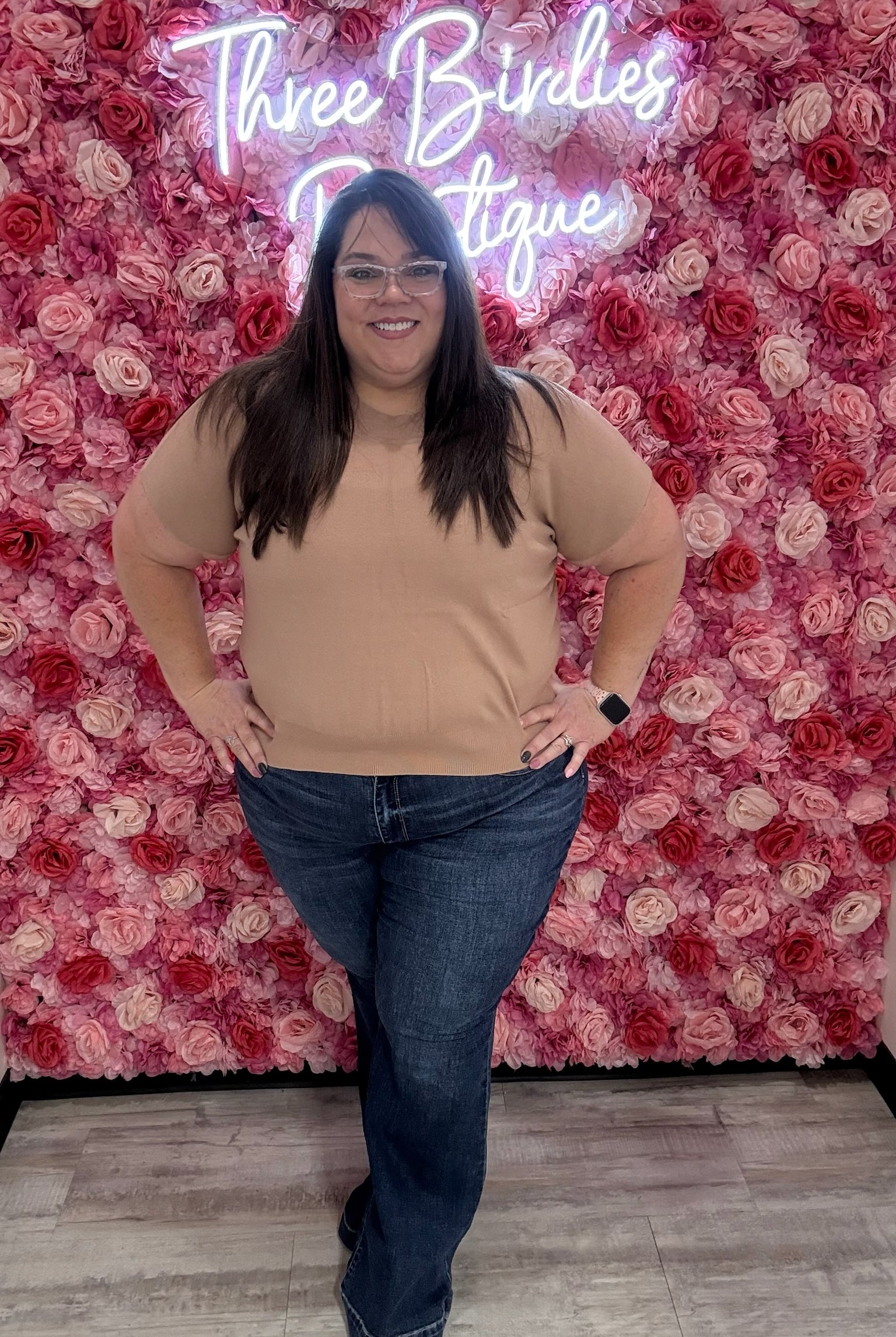 Mocha Cap Sleeve Top-Shirts & Tops-Sew in Love-Three Birdies Boutique, Women's Fashion Boutique Located in Kearney, MO