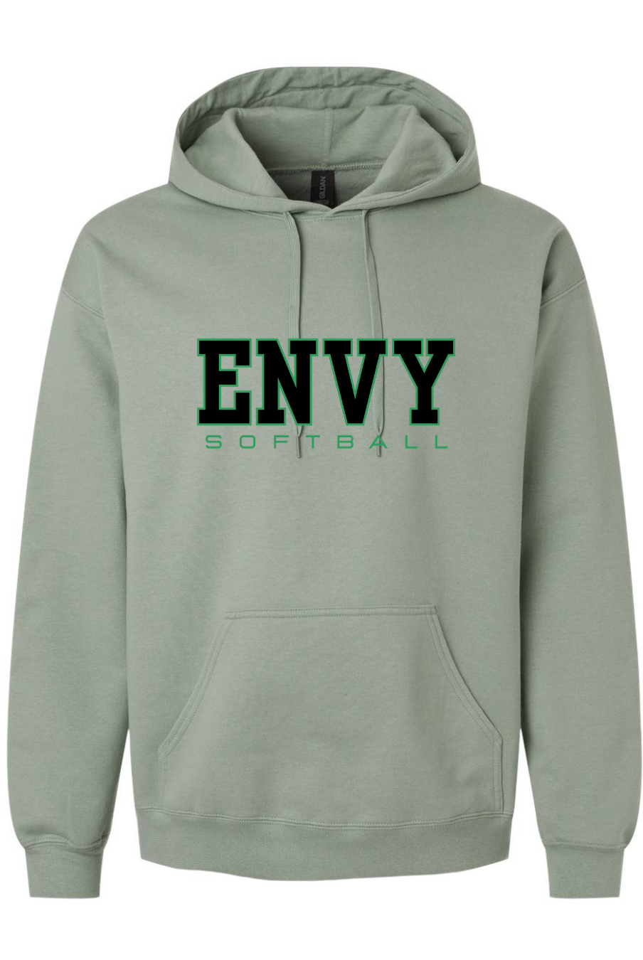 Block Envy Softball Gildan Hoodie-Graphic Tees-TB TEES-Three Birdies Boutique, Women's Fashion Boutique Located in Kearney, MO