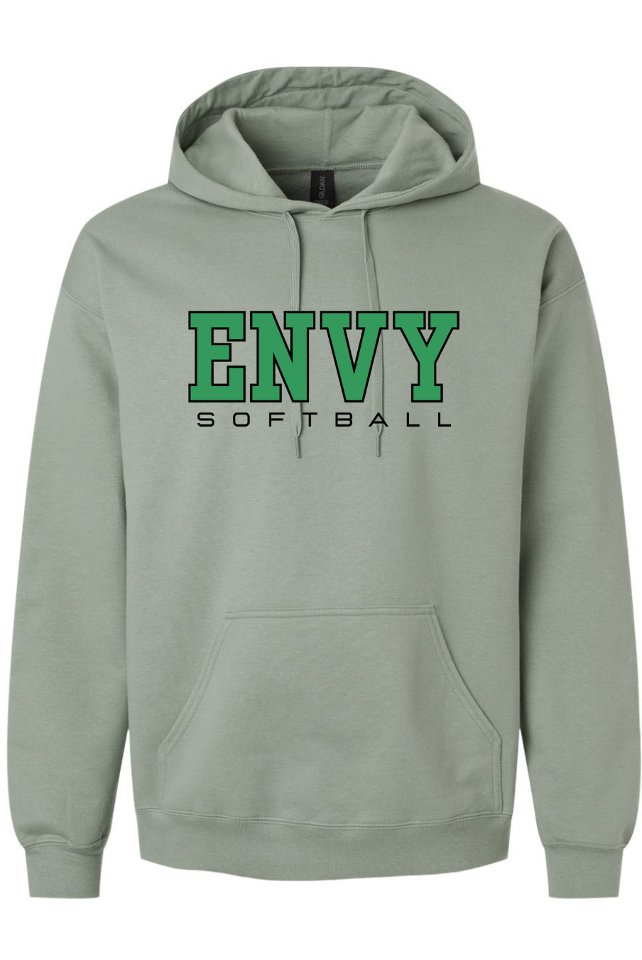 Block Envy Softball Gildan Hoodie-Graphic Tees-TB TEES-Three Birdies Boutique, Women's Fashion Boutique Located in Kearney, MO