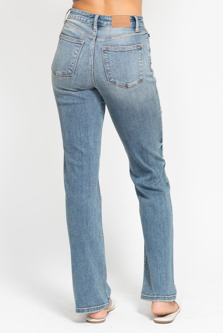 Judy Blue Dad Straight Harsh Tint & Destroy { product_type }}