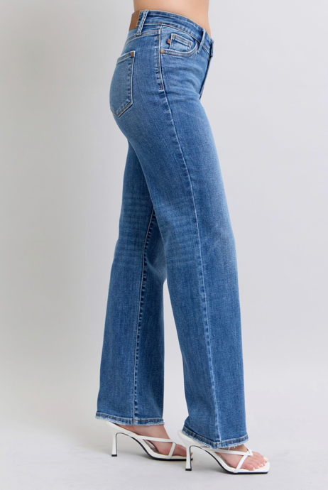 Judy Blue HW V-Front Vintage Straight { product_type }}