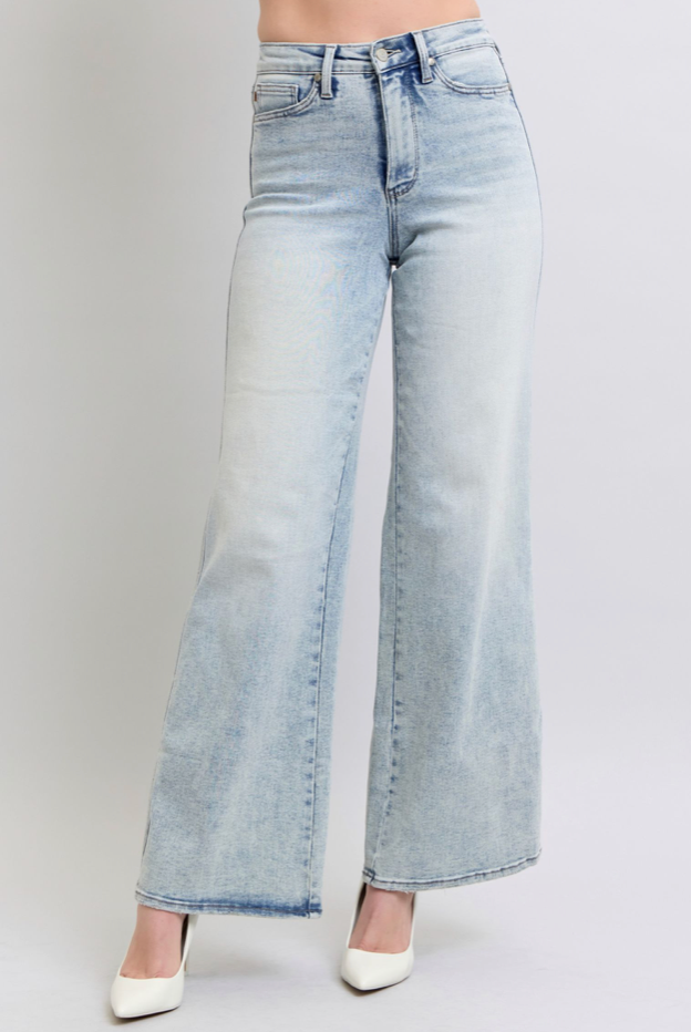 Judy Blue Tummy Control Retro Wide { product_type }}