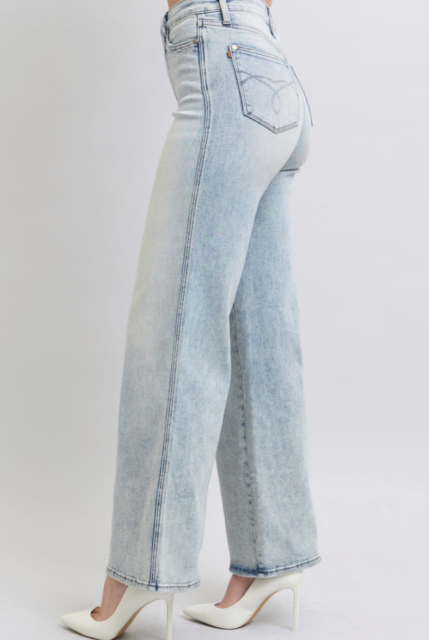 Judy Blue Tummy Control Retro Wide { product_type }}
