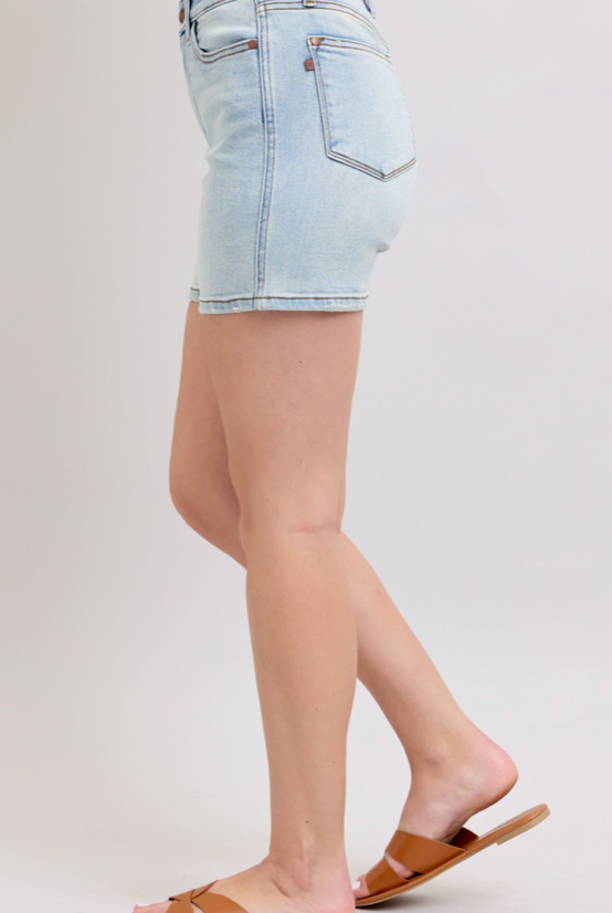 Judy Blue Mid Length Dad Short LW { product_type }}