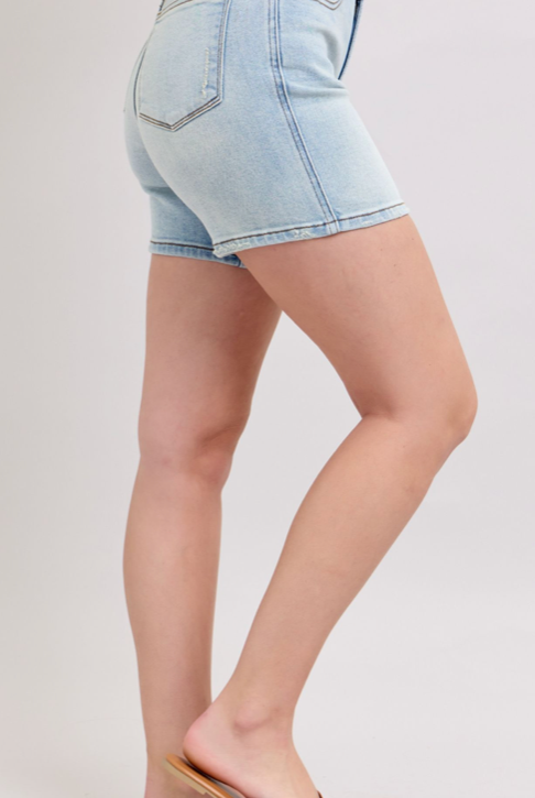 Judy Blue Mid Length Dad Short LW { product_type }}