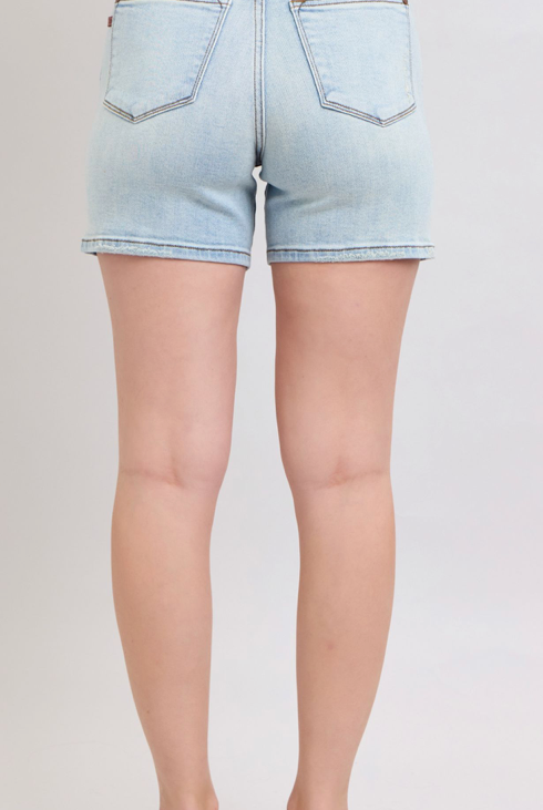 Judy Blue Mid Length Dad Short LW { product_type }}