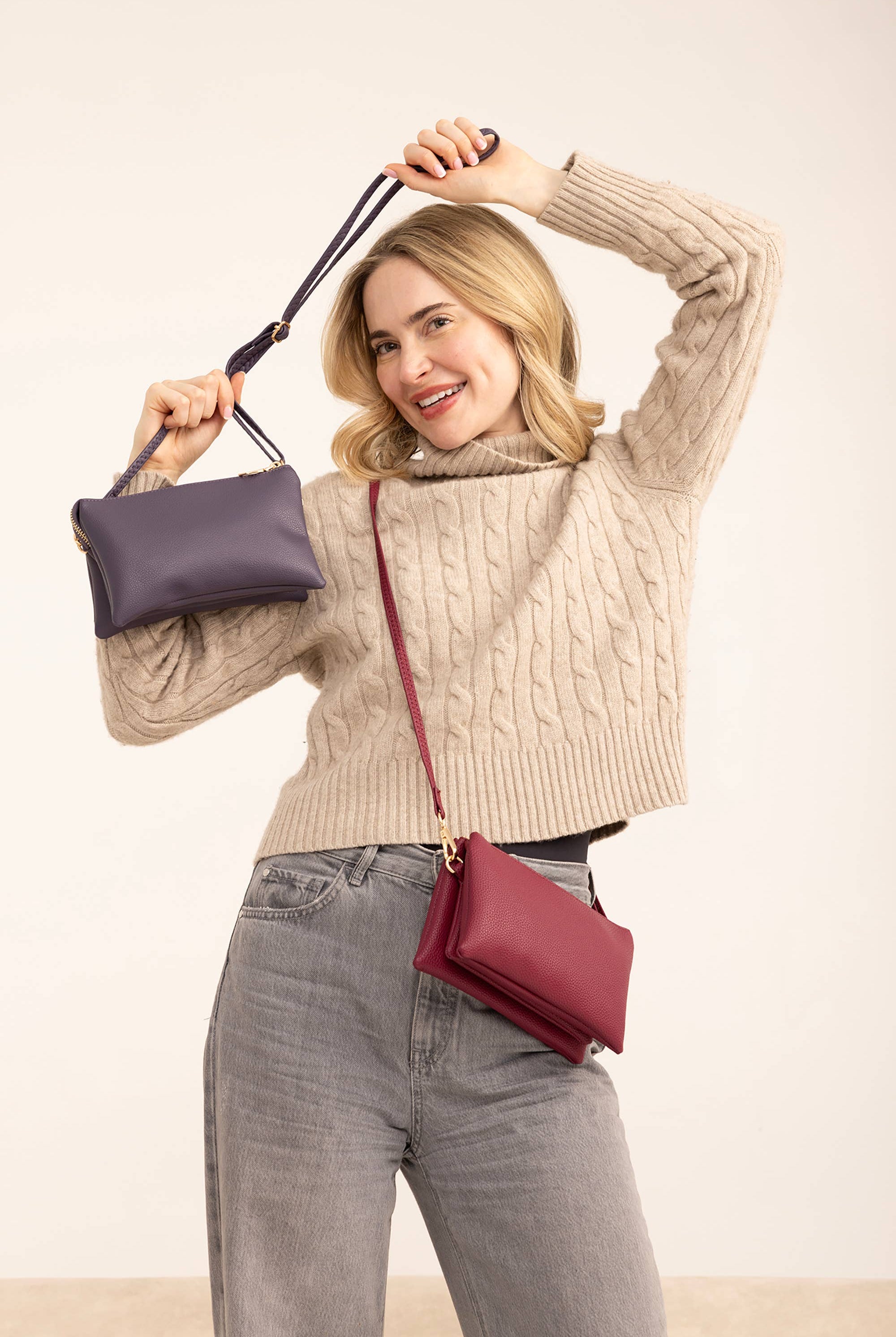 Riley Crossbody/Wristlet: Iceberg { product_type }}