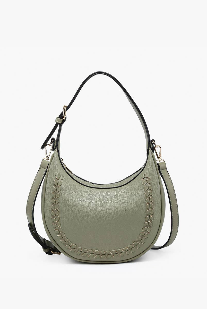 Tristan Shoulder Bag/Satchel: Sage { product_type }}
