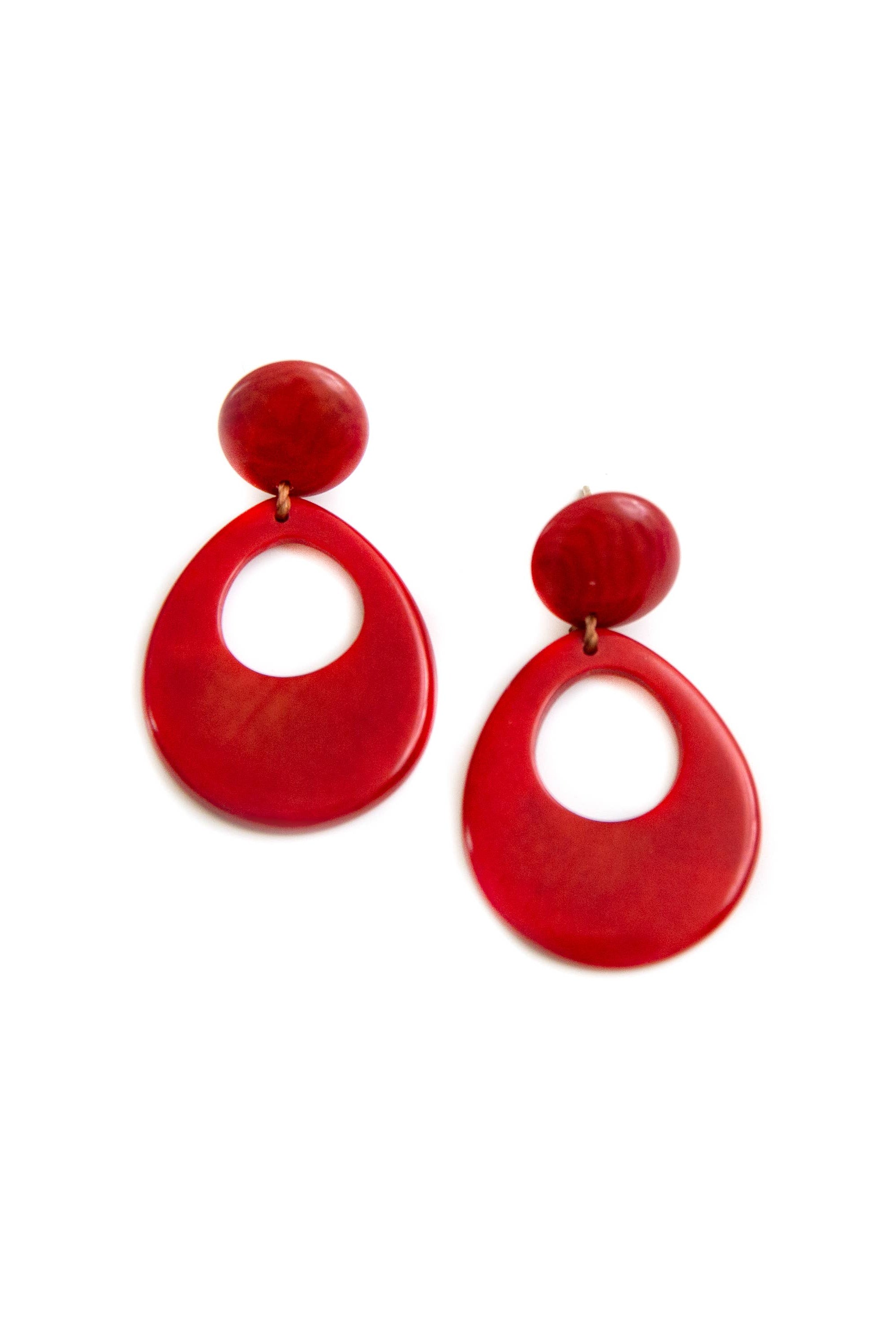 Mimi Earrings: Celeste/Royal Blue { product_type }}