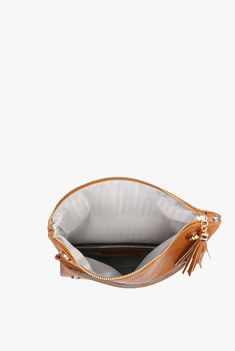 Isadora Crossbody with Tassel - Black { product_type }}