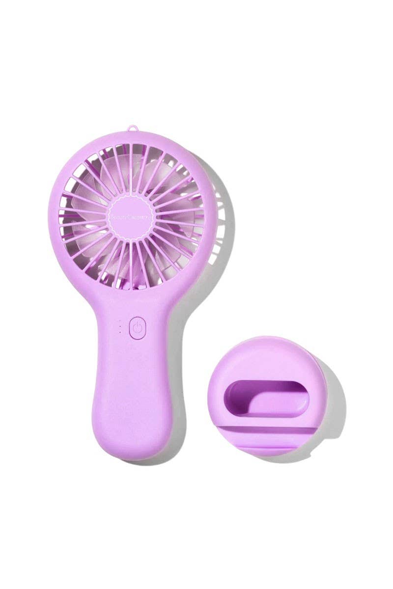 Portable Fan Stay Cool Purple { product_type }}