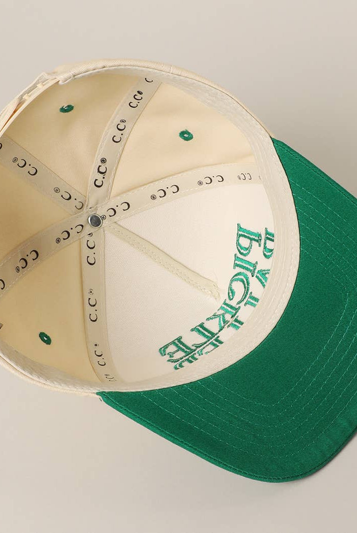 PICKLE BALLER 3D Letter Embroidery Two-Tone Trucker Hat: LPK / ONE SIZE { product_type }}