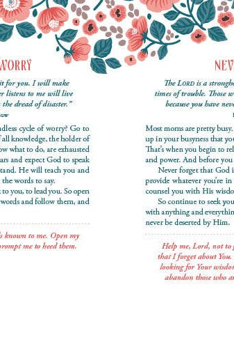 Worry Less, Pray More: Devotions for Moms : 180 Devotions fo { product_type }}