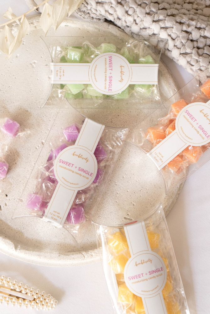 Mini Me Sugar Cube Candy Scrub { product_type }}