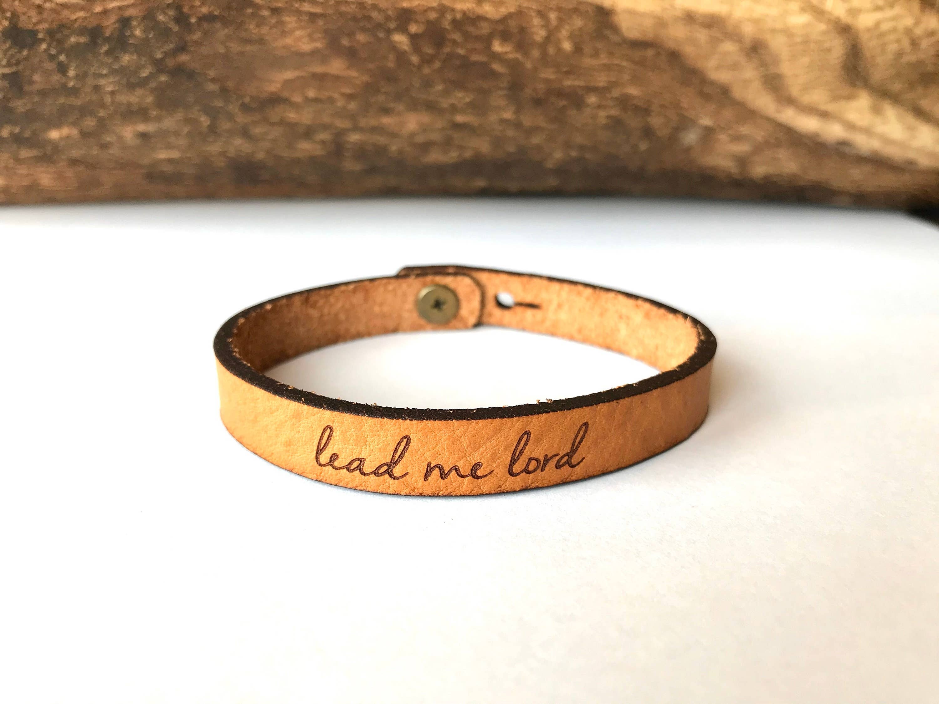 Cross Thin Leather Bracelet - Easter: Cross (Image) { product_type }}
