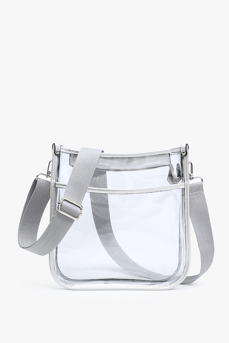 Posie Clear Crossbody-Jen & Co.-Three Birdies Boutique, Women's Fashion Boutique Located in Kearney, MO