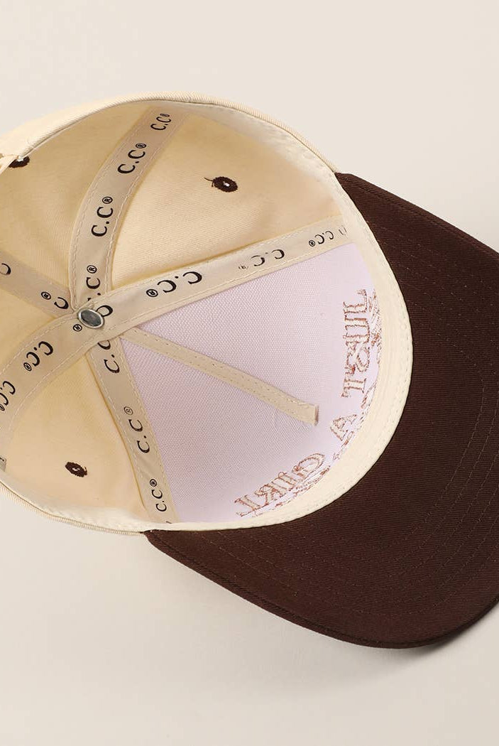 Just A Girl Who Loves Jesus Embroidery Trucker Hat: Hot Pink / ONE SIZE { product_type }}