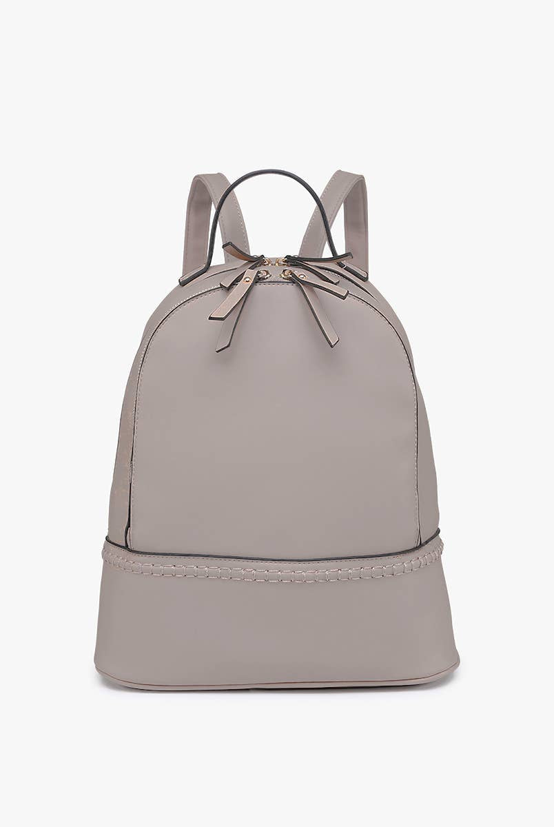 Marty Backpack with Stitch Detail - Grey { product_type }}