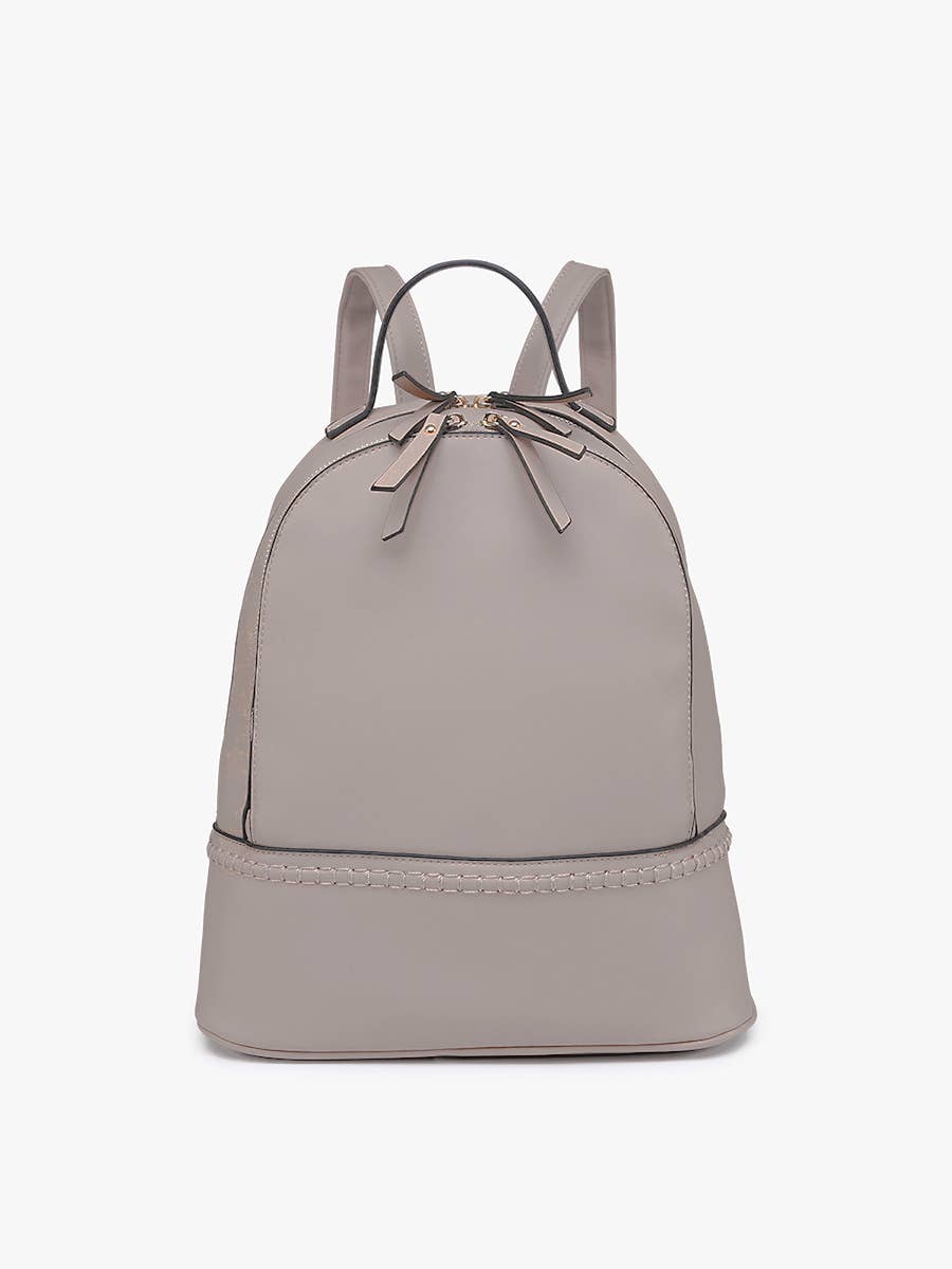 Marty Backpack with Stitch Detail - Grey { product_type }}