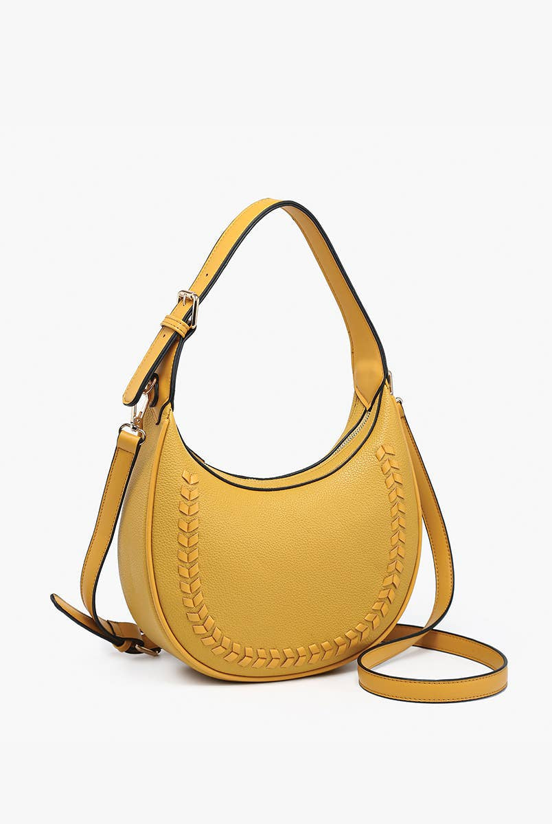 Tristan Shoulder Bag/Satchel: Brown { product_type }}