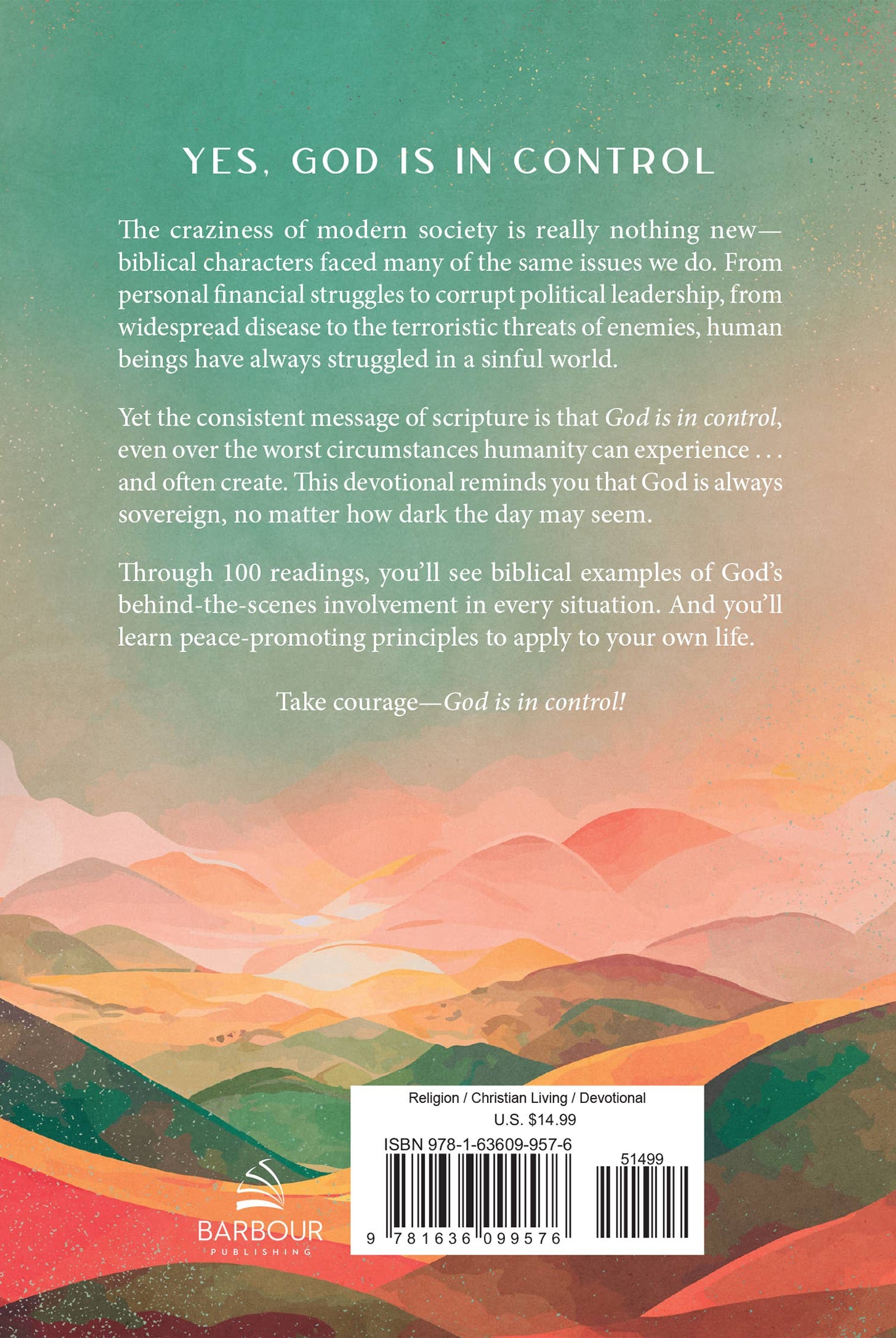 God Is in Control Devotions for Women { product_type }}