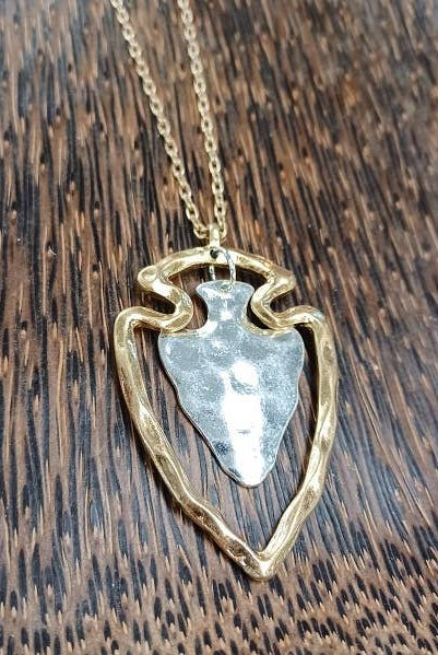 Two Tone Arrowhead: Gold { product_type }}