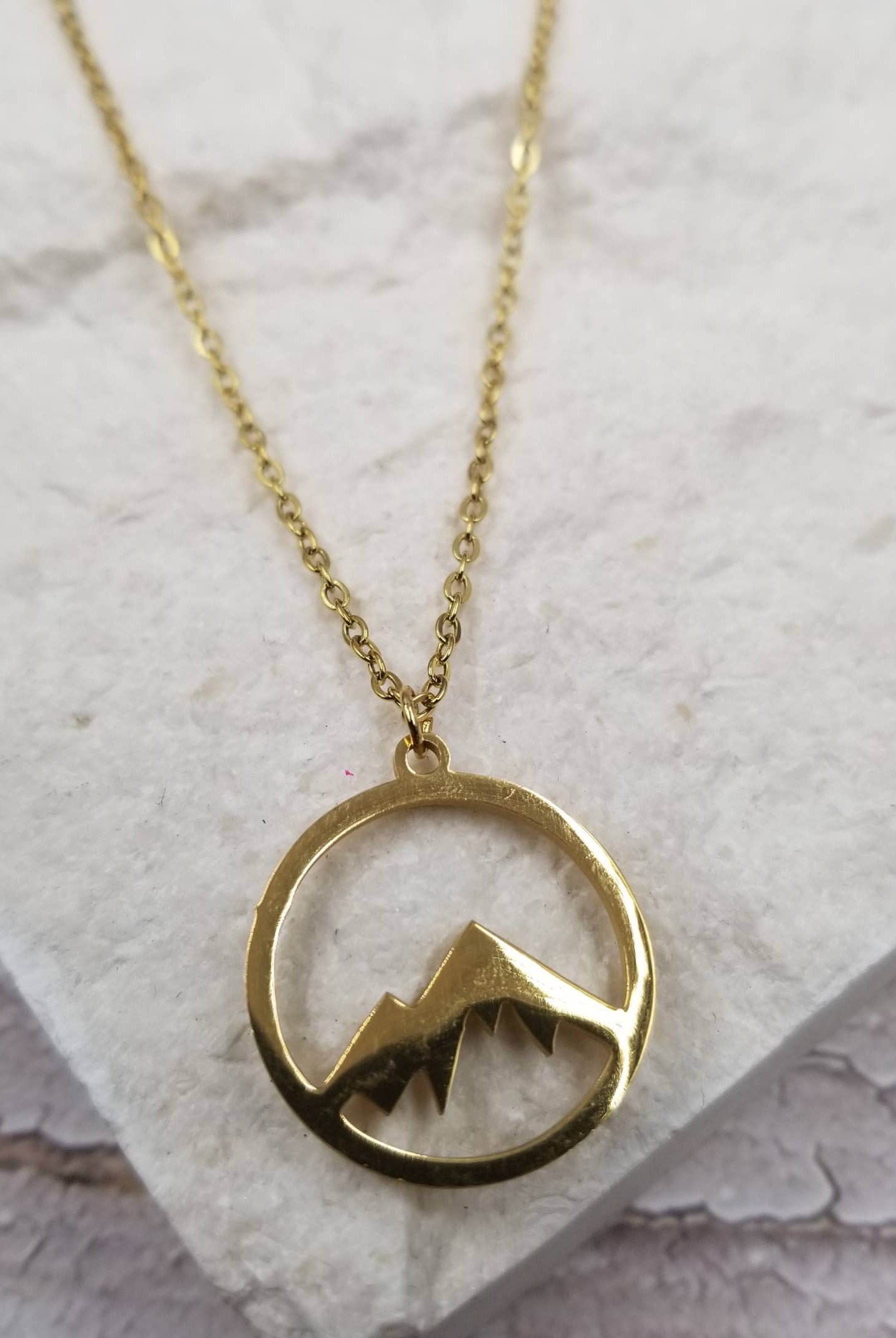 Peak Experience Necklace - Gold,Silver: Gold { product_type }}