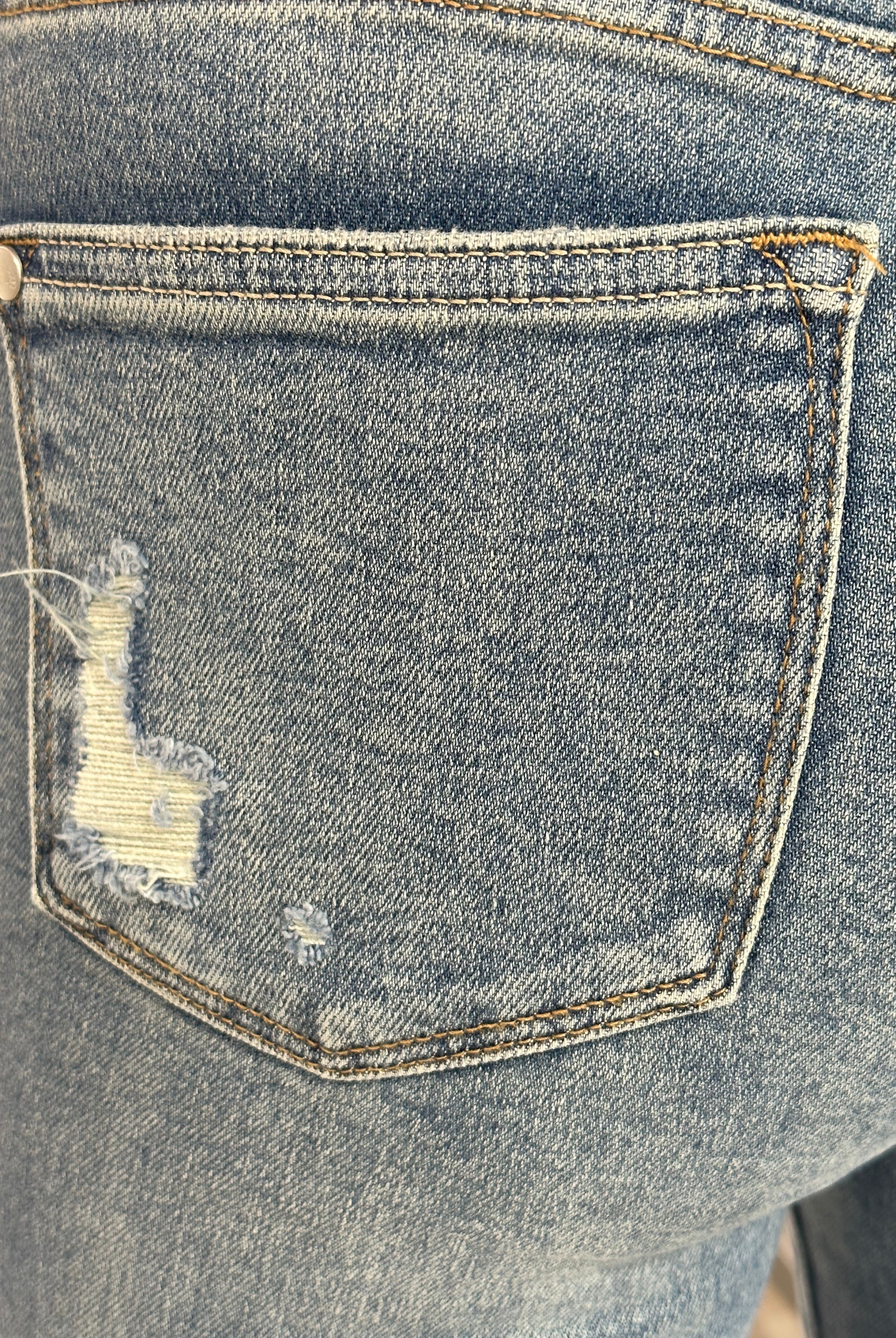 Judy Blue MR Destroy & Released Hem Bootcut { product_type }}