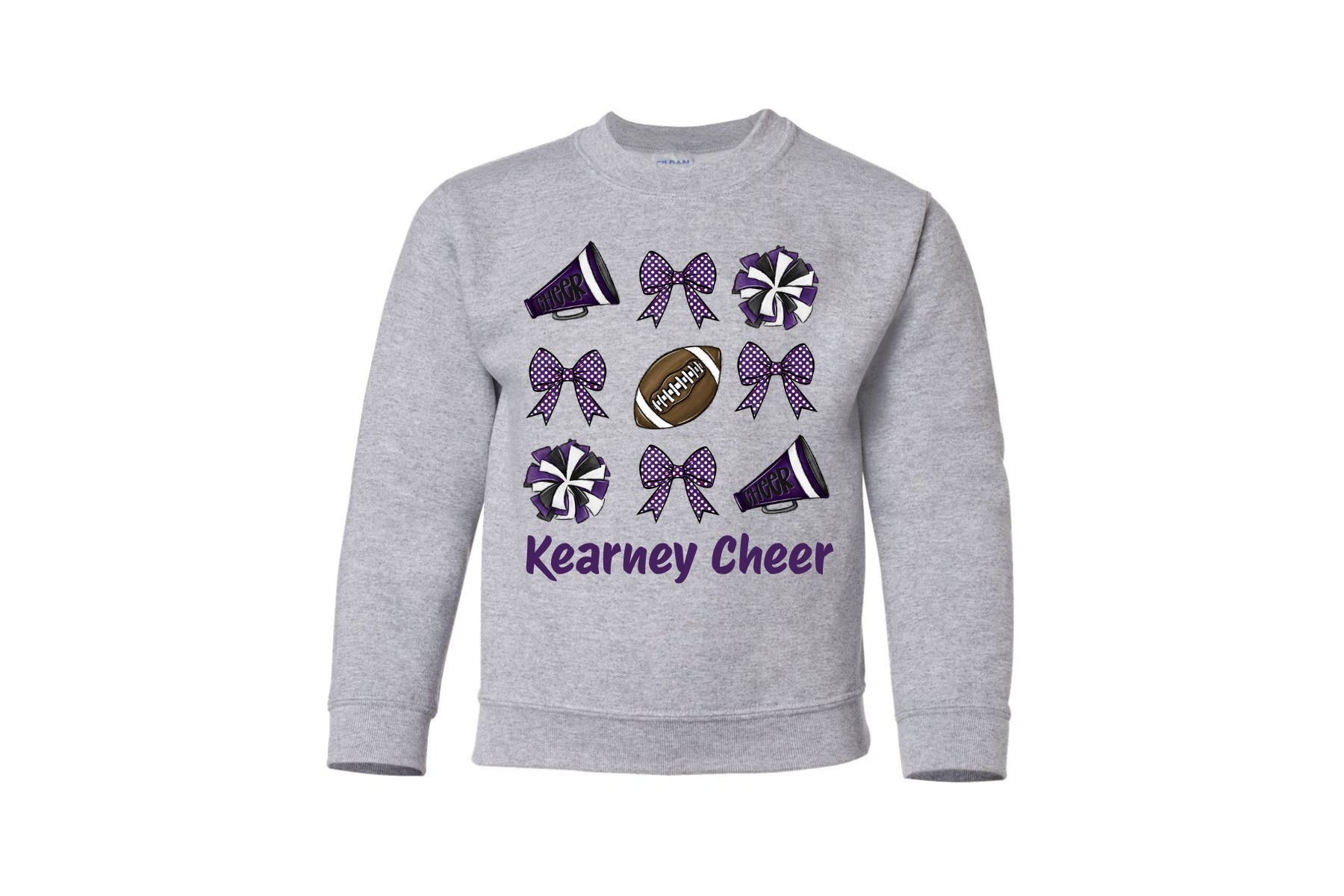 Kearney Cheer Crewneck Sweatshirt { product_type }}
