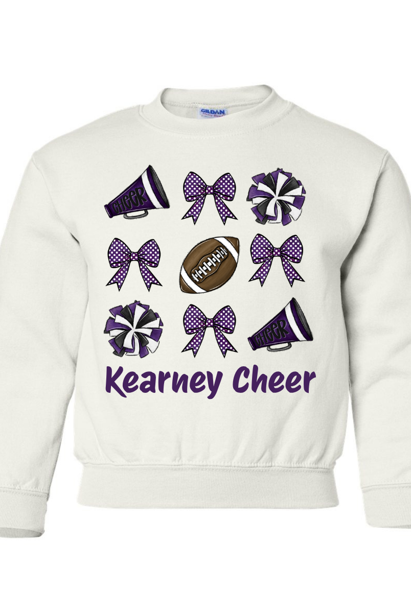 Kearney Cheer Crewneck Sweatshirt { product_type }}