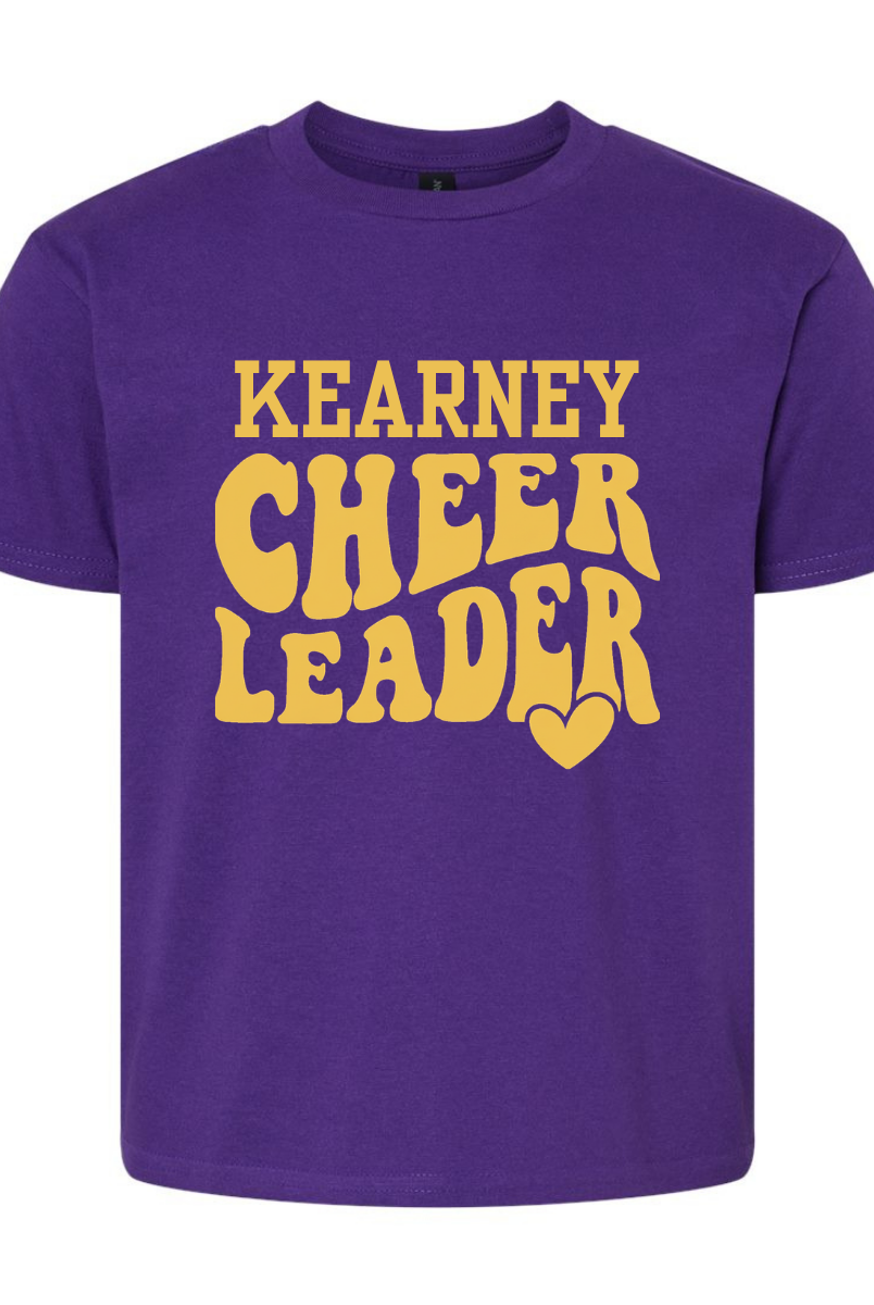 Kearney Cheerleader Youth Graphic Tee { product_type }}