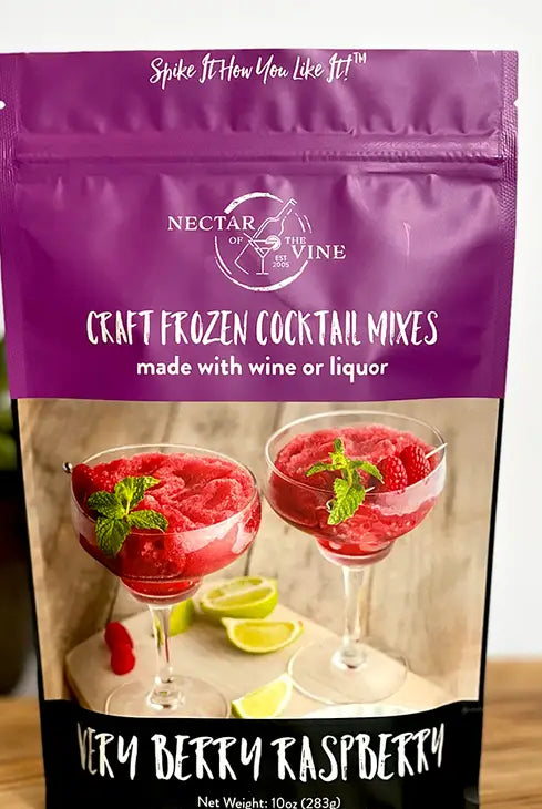 Very Berry Raspberry Wine Slushy Mix-Nectar of the Vine-Three Birdies Boutique, Women's Fashion Boutique Located in Kearney, MO